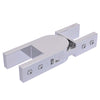 Adjustable Stiffener Bracket Glass to Glass 17-22mm