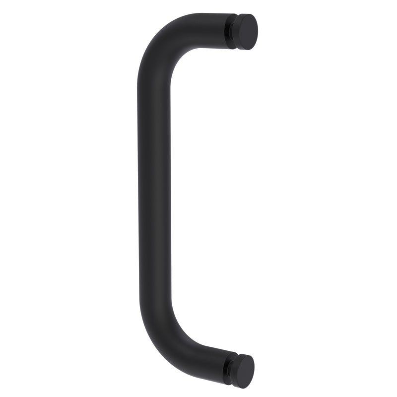 Single Round D Shower Handle with Caps 250mm