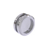 Sliding Door Finger Pull - Satin