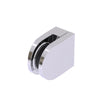 Glass Clamp Round with Flat Back