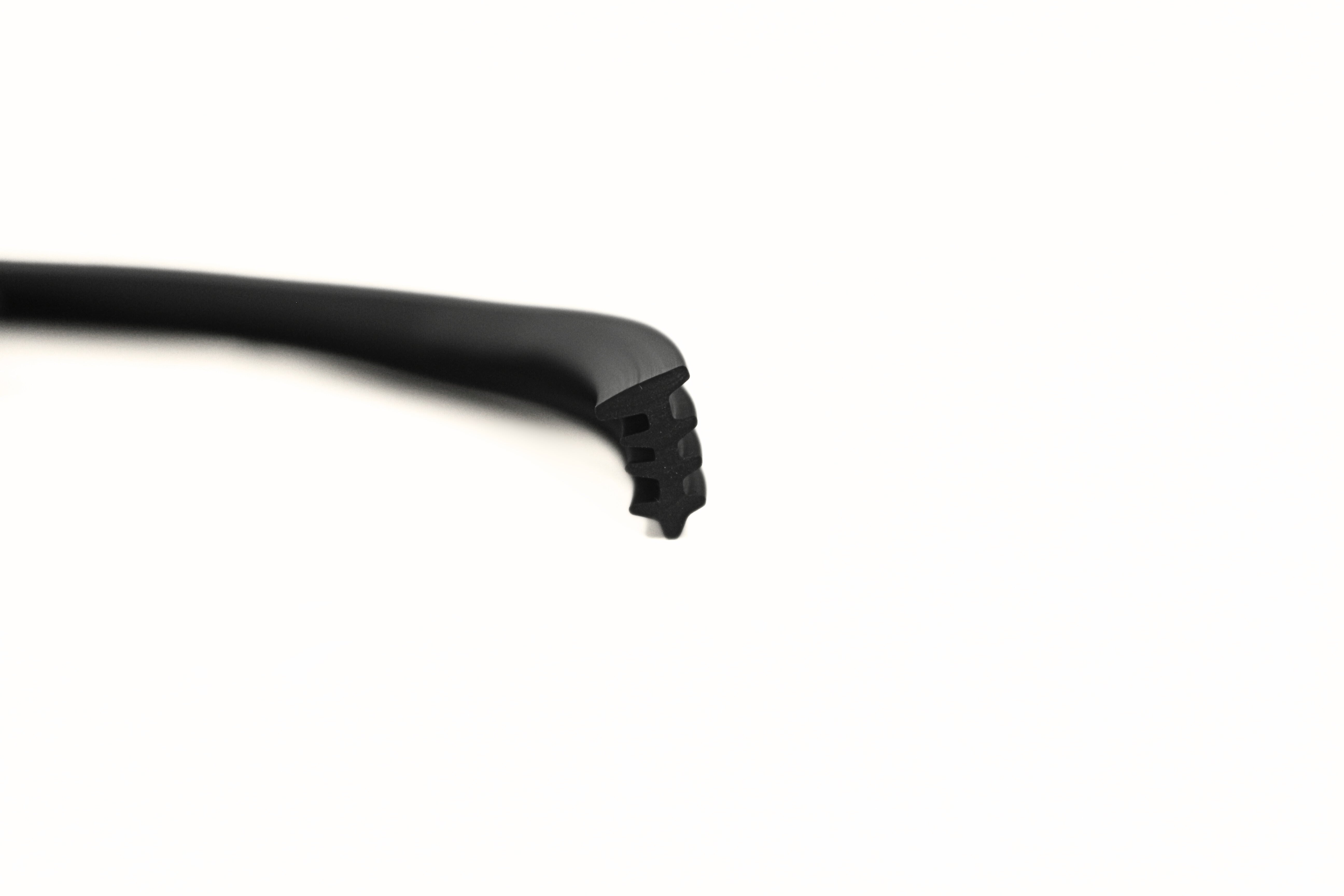 Glazing Wedge PVC 4mm (150m Roll) - Black