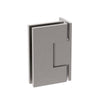 Shower Hinge Wall to Glass 90 Deg Offset Backplate