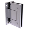 Vienna Hinge, Wall to Glass, Centre T Backplate - Hold Open (Pair)